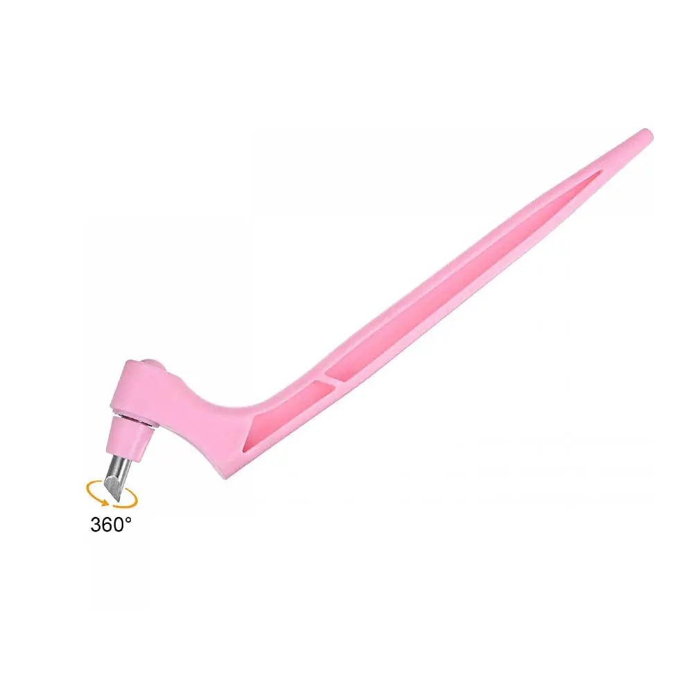 Canvazo Craft Cutting Tools, 360 Degree Rotating Blades Stainless Steel Cutter Canvazo